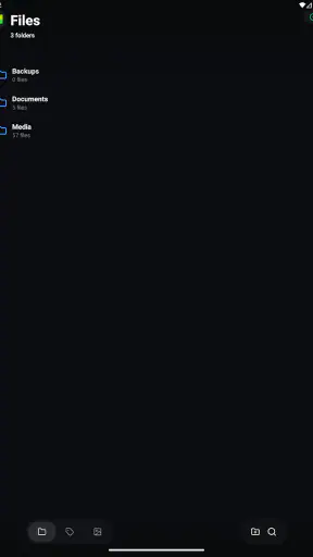 Sia Storage screenshot