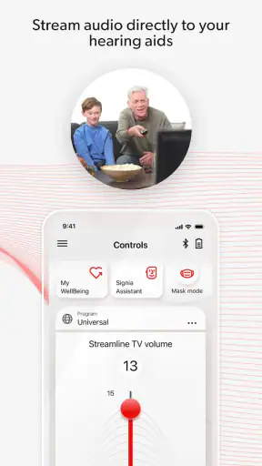 Signia App screenshot