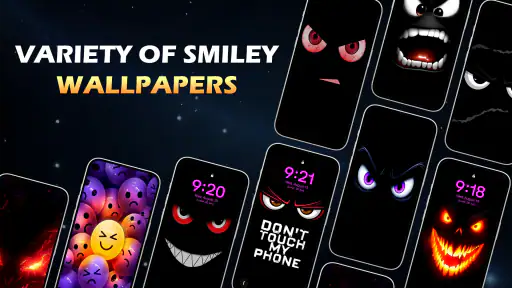 Silly Smiley Live Wallpaper screenshot