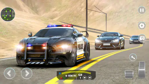 simulador de carro de polícia screenshot