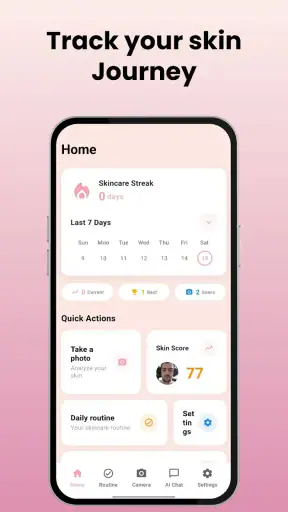Skin Care Scanner: GlowUp screenshot