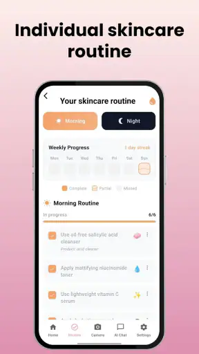 Skin Care Scanner: GlowUp screenshot