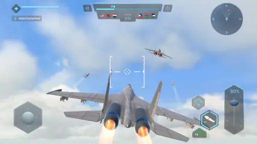 Sky Warriors: Combate Aéreo screenshot