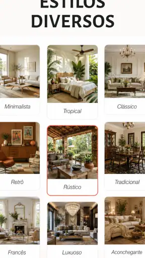 SnapHome: Design Interiores IA screenshot