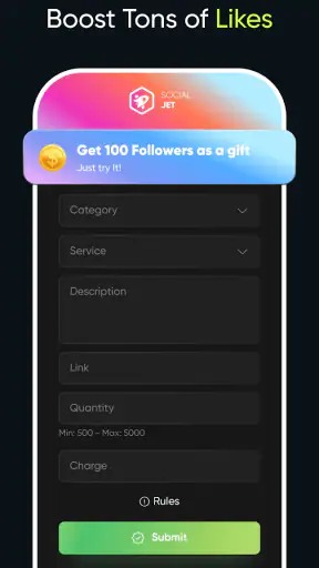 Social Jet - Followers & Likes screenshot