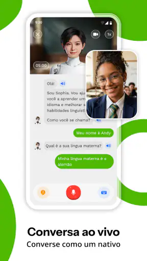 Sophia: Tutora de Idiomas IA screenshot
