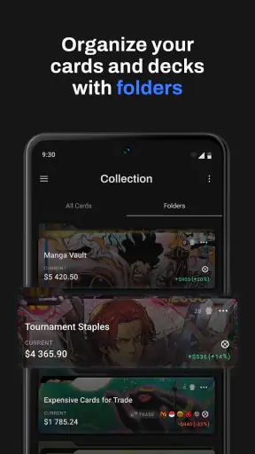 Sorted: TCG Collection Manager screenshot