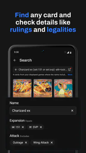 Sorted: TCG Collection Manager screenshot