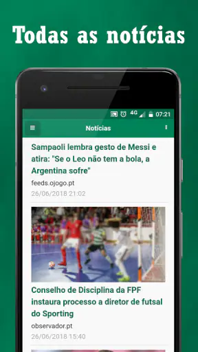 SouSporting - Notícias do Spor screenshot