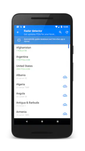Speed ​​câmera detector (PRO) screenshot