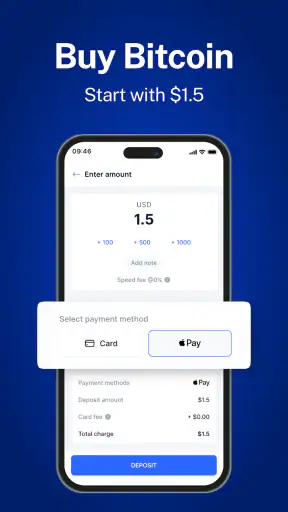 Speed Wallet - Buy Bitcoin screenshot