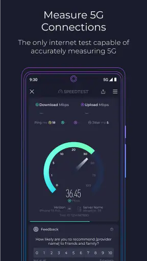 Speedtest por Ookla screenshot