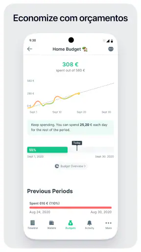 Spendee: Orçamento e Gastos screenshot