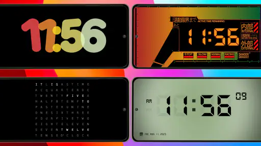 StandBy Mode: Big Clock Widget screenshot