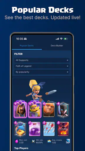 Stats Royale para Clash Royale screenshot
