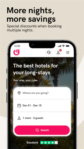 Stayforlong: Reserva Hotéis screenshot