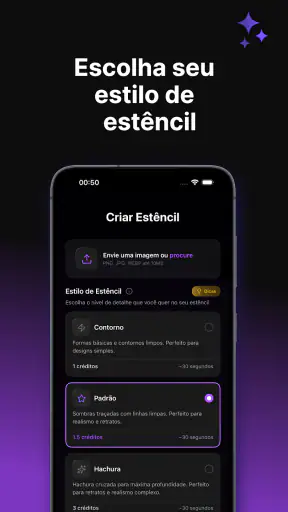Stencil AI - Tattoo Stencils screenshot