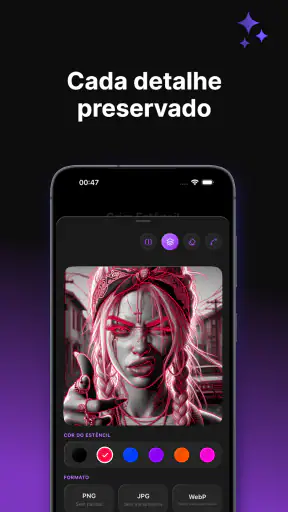 Stencil AI - Tattoo Stencils screenshot