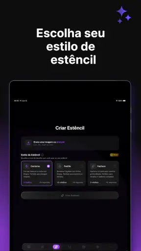 Stencil AI - Tattoo Stencils screenshot