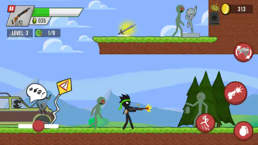 Stick vs Zombies screenshot