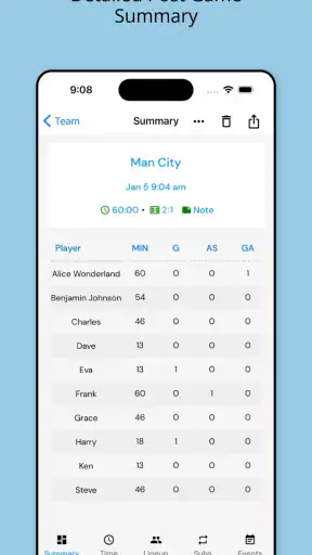 SubTime - Substituições screenshot