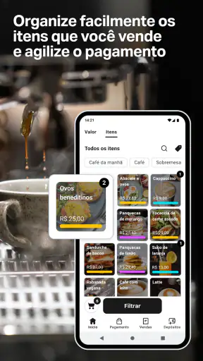 SumUp: maquininha, pix, conta screenshot