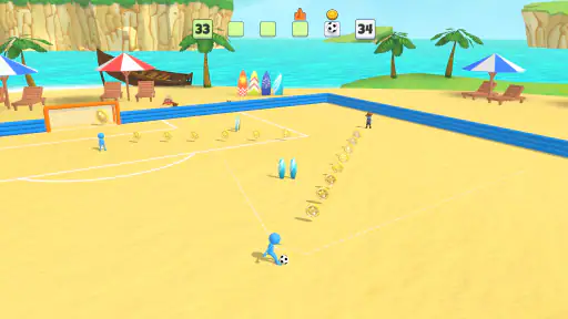 Super Goal - Stickman Futebol screenshot
