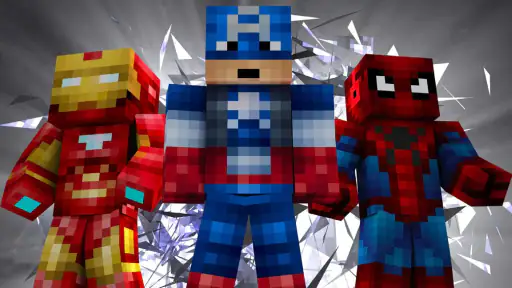 Superheroes mod Minecraft screenshot