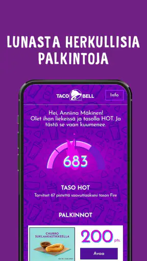 Taco Bell Suomi screenshot