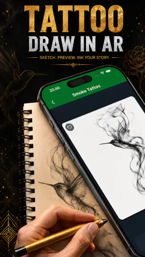 Tatuagem AR Draw&amp;Trace screenshot