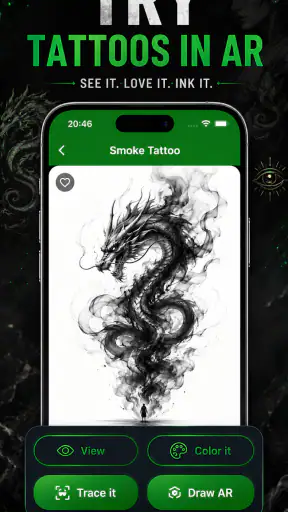 Tatuagem AR Draw&amp;Trace screenshot