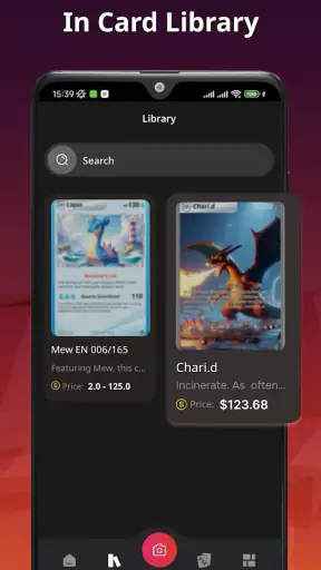 TCG Card Scanner TCG Collector screenshot