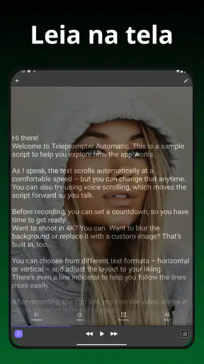 Teleprompter Automatic screenshot