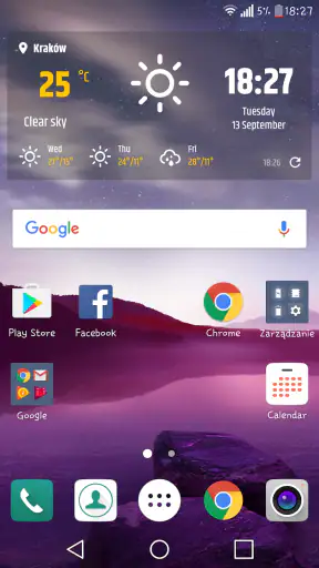Tempo e relógio simples screenshot