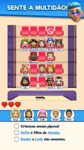 That's My Seat - Logic Puzzle screenshot