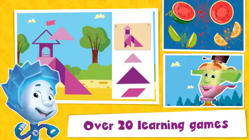 The Fixies Math Learning Games screenshot