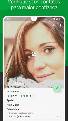 Threema. Messenger seguro screenshot
