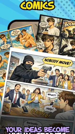 Toonly: IA Story & Comic Maker screenshot