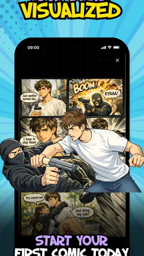 Toonly: IA Story & Comic Maker screenshot