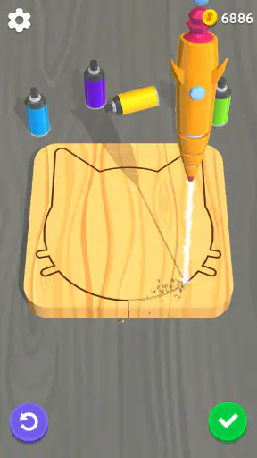 Torneamento de madeira 3D screenshot