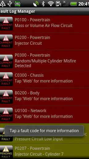 Torque Pro (OBD2 / Carro) screenshot