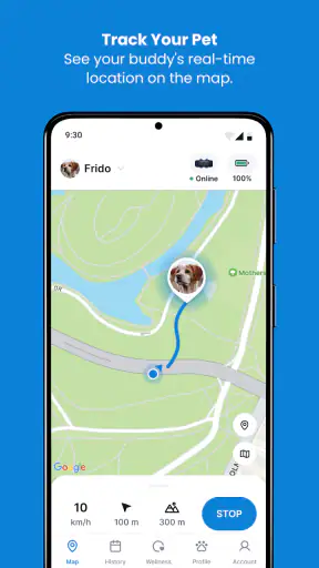 Tractive GPS Localizador screenshot