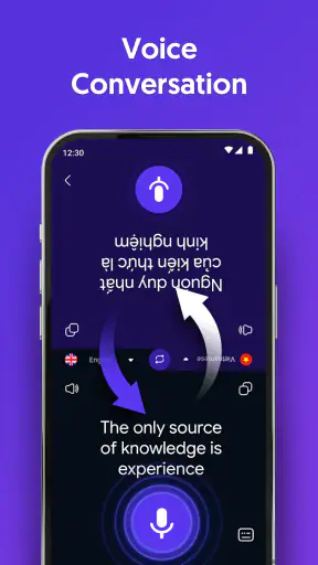 Tradutor de voz ao vivo screenshot