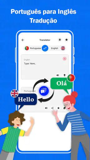 Tradutor Português Inglês screenshot