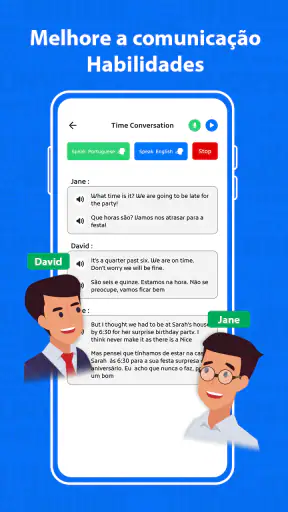 Tradutor Português Inglês screenshot