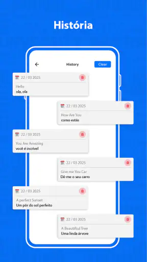Tradutor Português Inglês screenshot