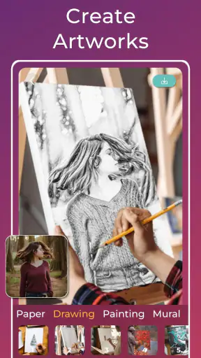 Transformar Foto em Desenho screenshot