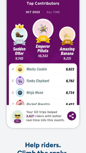 Transit: App em tempo real screenshot