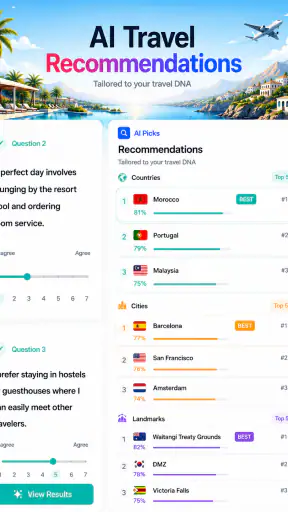 Travelog: Países Visitados screenshot