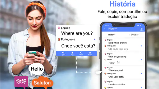 Tudo Linguagem Traduzir Apl screenshot